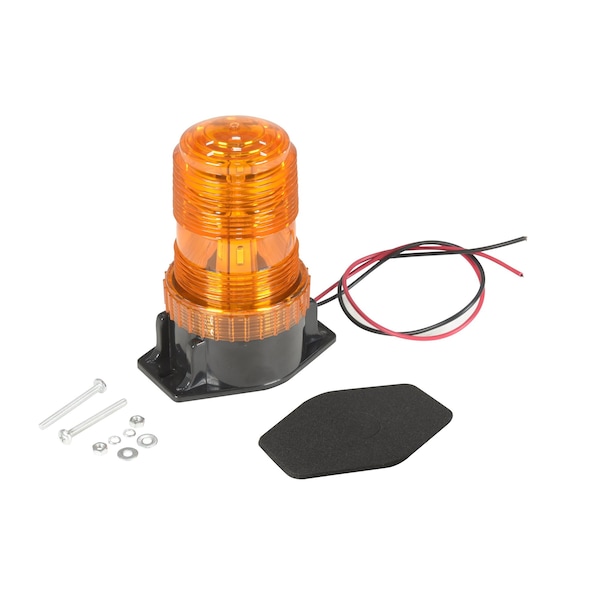 Vestil ROUND FLASHING AMBER LIGHT LT-RC5-FSL-AM - main